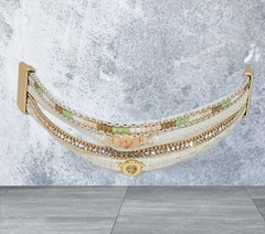 CHARM LEATHER BRACELET